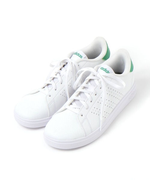 studio CLIP(スタディオクリップ)の「【adidas】AC BASE(スニーカー・レディース・ブラック/ホワイト・LARGE/MEDIUM)」の1枚目の写真