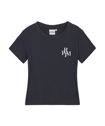 PURE レディース スリムフィット 半袖Tシャツ 5 COLORS