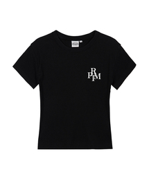 PURE レディース スリムフィット 半袖Tシャツ 5 COLORS