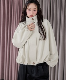 ツイルバルーンブルゾン