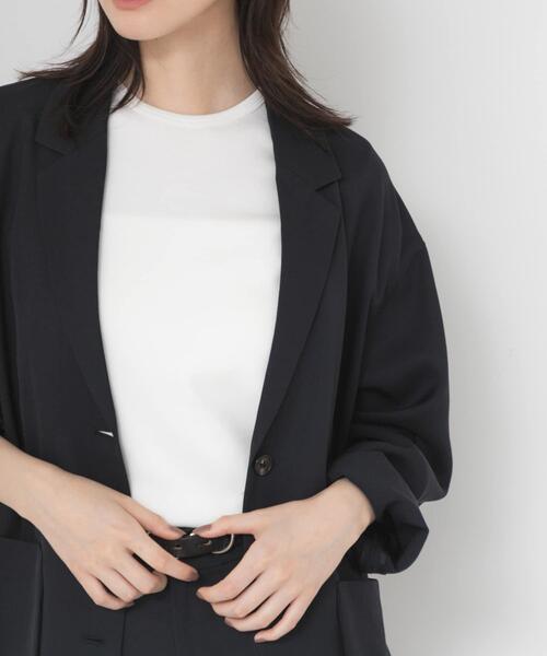 URBAN RESEARCH（アーバンリサーチ）の「new basic　AIR SKIN JACKET（その他アウター・レディース・ブラック/ネイビー・36/38）」の3枚目の写真