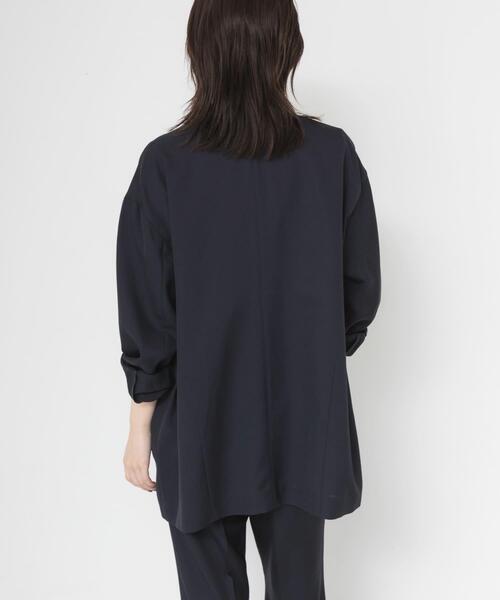 URBAN RESEARCH（アーバンリサーチ）の「new basic　AIR SKIN JACKET（その他アウター・レディース・ブラック/ネイビー・36/38）」の6枚目の写真