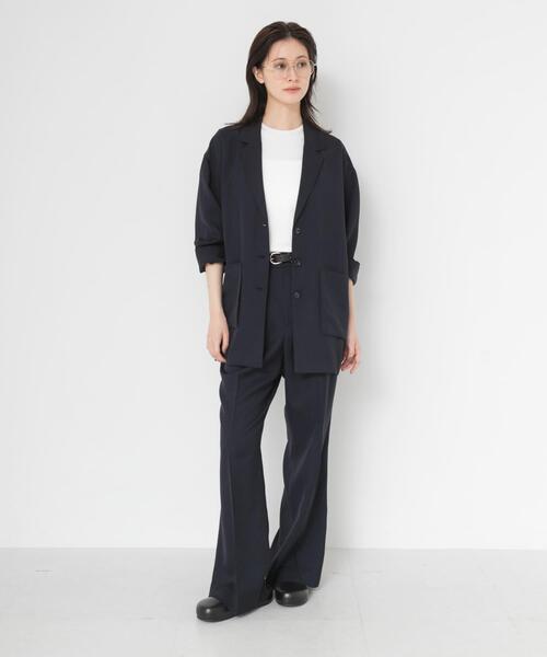 URBAN RESEARCH（アーバンリサーチ）の「new basic　AIR SKIN JACKET（その他アウター・レディース・ブラック/ネイビー・36/38）」の7枚目の写真