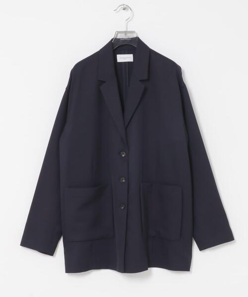 URBAN RESEARCH（アーバンリサーチ）の「new basic　AIR SKIN JACKET（その他アウター・レディース・ブラック/ネイビー・36/38）」の8枚目の写真