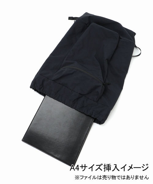 Noble(ノーブル)の「《WEB限定追加》skin/スキン 別注バッグパック(バックパック/リュック・レディース・ベージュ/ブラック・FREE)」の21枚目の写真