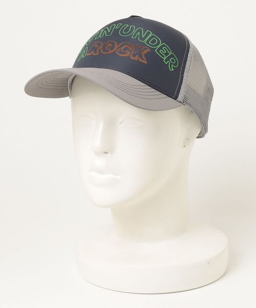 Gramicci（グラミチ）の「TRUCKER CAP（キャップ・メンズ・ネイビー/グレー・F）」の2枚目の写真