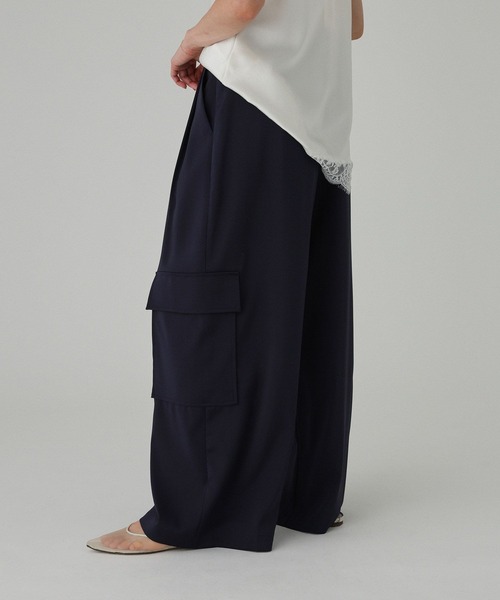 BABYLONE(バビロン)の「サテンカーゴパンツ(その他パンツ・レディース・カーキ/ネイビー・36inch/34inch)」の13枚目の写真