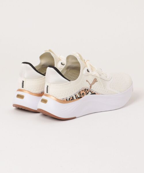 PUMA（プーマ）の「PUMA プーマ SOFTRIDE MAYVE 2 ANIMAL WNS【軽量】レディーススニーカー(ソフトライドメイブ2アニマルウィメンズ) 314089 02 ウォームホワイト/ウォームベージュ（スニーカー・レディース・アイボリー・22.5cm/23.5cm/24.5cm/23.0cm/24.0cm/25.0cm）」の2枚目の写真