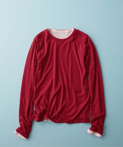 GEORGE'S(ジョージズ)の「【MULTI PALETTE】ロンT(Tシャツ/カットソー・レディース・ブラウン/グレー/ブルー/イエロー/オレンジ/グレー系その他/ピンク/ブラック/ミント/オフホワイト/レッド・FREE)」の11枚目の写真