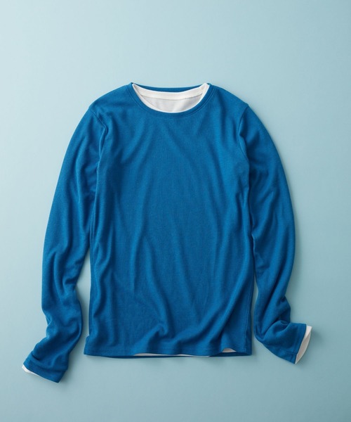 GEORGE'S(ジョージズ)の「【MULTI PALETTE】ロンT(Tシャツ/カットソー・レディース・ブラウン/グレー/ブルー/イエロー/オレンジ/グレー系その他/ピンク/ブラック/ミント/オフホワイト/レッド・FREE)」の8枚目の写真