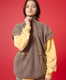 KAVU/カブー W's Boa Vest/ボアベスト