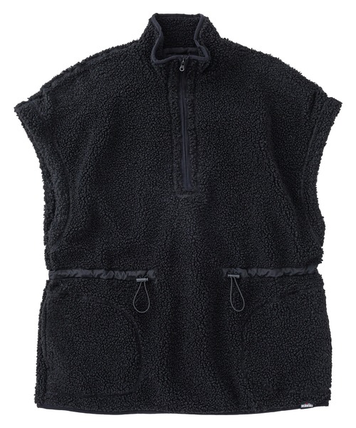KAVU(カブー)の「KAVU/カブー W's Boa Vest/ボアベスト(ベスト・レディース・グレー/モカ/ブラック・MEDIUM)」の9枚目の写真