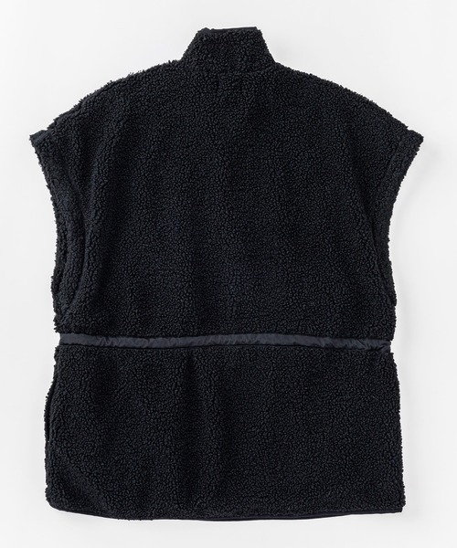 KAVU(カブー)の「KAVU/カブー W's Boa Vest/ボアベスト(ベスト・レディース・グレー/モカ/ブラック・MEDIUM)」の10枚目の写真