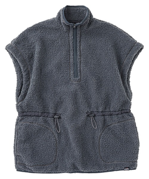 KAVU(カブー)の「KAVU/カブー W's Boa Vest/ボアベスト(ベスト・レディース・グレー/モカ/ブラック・MEDIUM)」の16枚目の写真