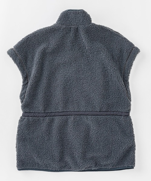 KAVU(カブー)の「KAVU/カブー W's Boa Vest/ボアベスト(ベスト・レディース・グレー/モカ/ブラック・MEDIUM)」の17枚目の写真