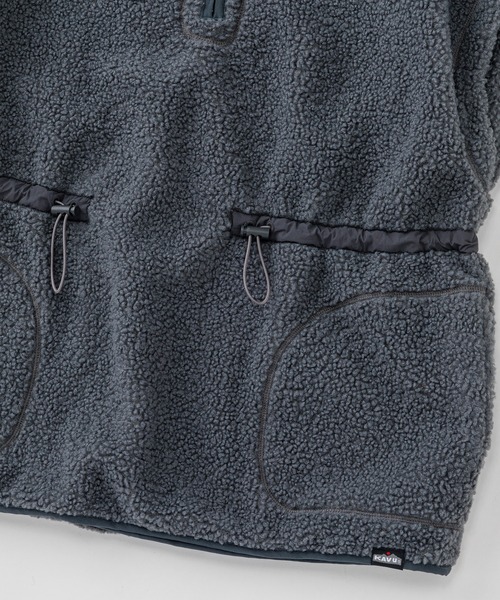 KAVU(カブー)の「KAVU/カブー W's Boa Vest/ボアベスト(ベスト・レディース・グレー/モカ/ブラック・MEDIUM)」の19枚目の写真
