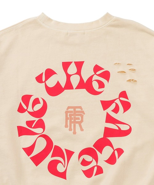 RULE THE FATE(ルールザフェイト)の「RTF CIRCLE SWEAT PULLOVER/サークルスウェットプルオーバー(スウェット・メンズ・ベージュ/ブラック・0/1/2)」の8枚目の写真