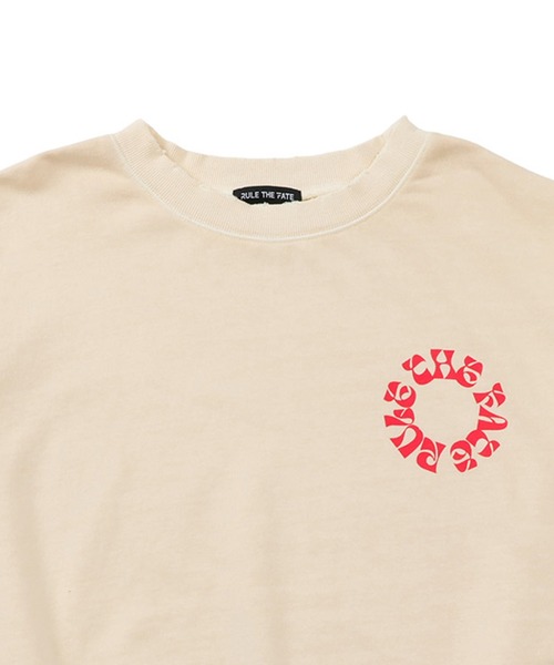 RULE THE FATE(ルールザフェイト)の「RTF CIRCLE SWEAT PULLOVER/サークルスウェットプルオーバー(スウェット・メンズ・ベージュ/ブラック・0/1/2)」の7枚目の写真