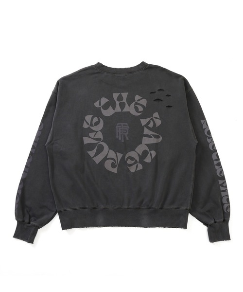 RULE THE FATE(ルールザフェイト)の「RTF CIRCLE SWEAT PULLOVER/サークルスウェットプルオーバー(スウェット・メンズ・ベージュ/ブラック・0/1/2)」の3枚目の写真