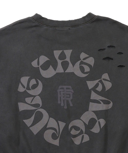 RULE THE FATE(ルールザフェイト)の「RTF CIRCLE SWEAT PULLOVER/サークルスウェットプルオーバー(スウェット・メンズ・ベージュ/ブラック・0/1/2)」の5枚目の写真
