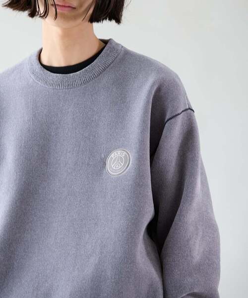 PARIS SAINT-GERMAIN(パリサンジェルマン)の「【Paris Saint-Germain / パリ・サン=ジェルマン】JP Mall knit P/O(ニット/セーター・メンズ・ホワイト/ライトグレー/ネイビー/ブラック・X-LARGE/LARGE/MEDIUM/SMALL)」の12枚目の写真