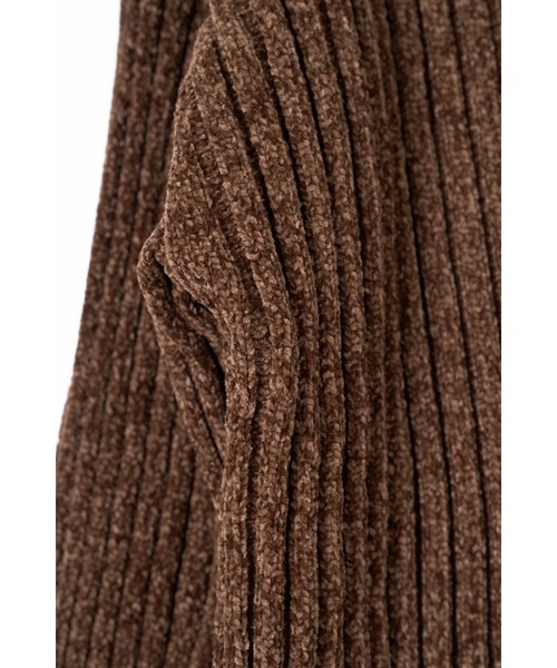 Knuth Marf（クヌースマーフ）の「rib hoodie boucle knit（ニット/セーター・レディース・ブラウン/カーキ/ピンク・FREE）」の15枚目の写真