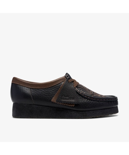 Wallabee. / レディース ワラビー（ブラックインタレスト）（モカシン