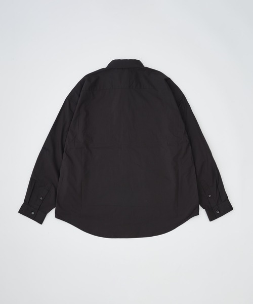 ADAM PATEK（アダムパテック）の「【ADAMPATECK/アダムパテック】soft calm papertouch broad shirt（シャツ/ブラウス・メンズ・ホワイト/ブラック/チャコール・2/1）」の12枚目の写真
