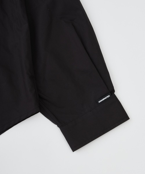 ADAM PATEK（アダムパテック）の「【ADAMPATECK/アダムパテック】soft calm papertouch broad shirt（シャツ/ブラウス・メンズ・ホワイト/ブラック/チャコール・2/1）」の7枚目の写真