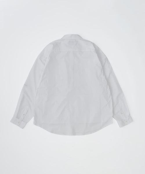 ADAM PATEK（アダムパテック）の「【ADAMPATECK/アダムパテック】soft calm papertouch broad shirt（シャツ/ブラウス・メンズ・ホワイト/ブラック/チャコール・2/1）」の11枚目の写真