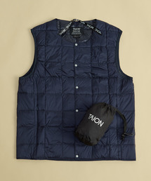 MEN'S MELROSE（メンズメルローズ）の「【TAION/タイオン】クルーネックインナーダウンベスト（ダウンベスト）」