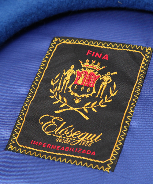 BOINAS ELOSEGUI（ボイナスエロセギ）の「BOINAS ELOSEGUI ボイナス・エロセギ / バスクベレー帽 DAME LINING（ハンチング/ベレー帽・メンズ・ブラック/ライトグレー/バーガンディー/ブルー・FREE）」の12枚目の写真