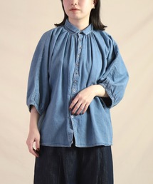 [Brocante / ブロカント]　6ozデニムグランシャツ