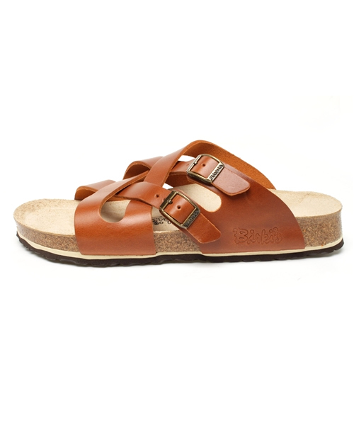 BIRKENSTOCK(ビルケンシュトック)の「Birki’s / CALAIS NL Amalfi Standing Tan (MEN)(サンダル・メンズ・ブラウン・40/41/42/43)」の2枚目の写真