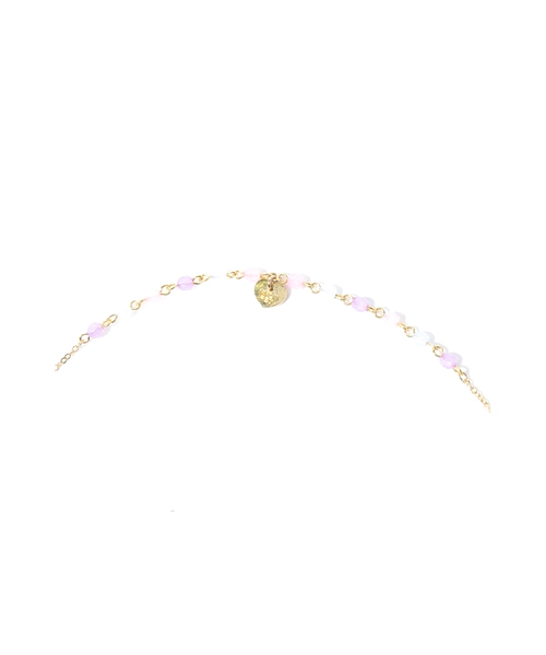 MILKFED.（ミルクフェド）の「MILKFED Lara&Heart COLOR ROSARIO NECK（ネックレス・レディース・マルチ・ONE SIZE）」の3枚目の写真