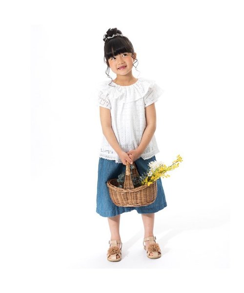 apres les cours（アプレレクール）の「flowerモチーフサンダル（サンダル・キッズ・ネイビー/ピンク/ベージュ・21/20/19/14/17/18/16/15 ）」の14枚目の写真