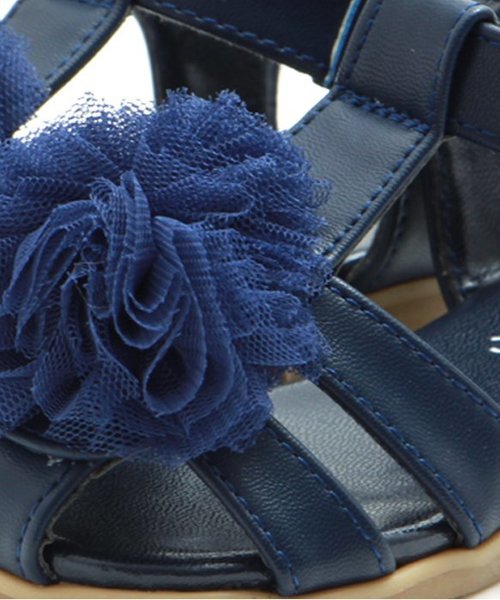 apres les cours（アプレレクール）の「flowerモチーフサンダル（サンダル・キッズ・ネイビー/ピンク/ベージュ・21/20/19/14/17/18/16/15 ）」の18枚目の写真