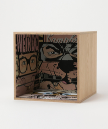 Sync.（スィンク）の「Sync.【D*FACE】SQUARE SHELF "STRIPES 2" x KARIMOKU（家具）」