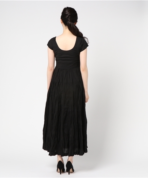 MARIHA（マリハ）の「MARIHA(マリハ） 草原の虹のドレス（ワンピース・レディース・ブルー/ブラック/カーキ・36）」の9枚目の写真