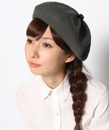 BEAMS BOY | BEAMS BOY / タックボタンベレ 12SS(ハンチング/ベレー帽)