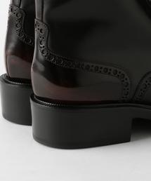 美品サルトル　レースアップショートブーツ 38 24cm ブラック SARTORE（サルトル）の「サルトル/SARTORE レースアップ