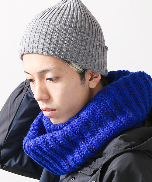 WEGO(ウィゴー)の「WEGO/モヘヤタッチカラースヌード(ネックウォーマー/スヌード・メンズ・ホワイト/ブラック/パープル/ブラウン/ネイビー/ダークグリーン/ブルー/サックスブルー/ダークグレー/オレンジ/ライム/ピンク/カーキ/レッド/杢グレー/ライトピンク/レッド系その他/トリコロール/マスタード/ライトイエロー/マルチ/ワイン/ライトパープル/ダークベージュ/その他1/その他2・FREE)」の14枚目の写真