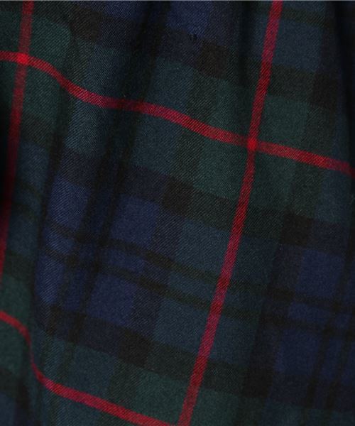 AMERICAN HOLIC(アメリカンホリック)の「・ベルト付チェックフレアスカート(スカート・レディース・ネイビー/グレー/レッド/ダークグレー/ブルーグリーン/ダークベージュ/ダークネイビー・FREE)」の11枚目の写真