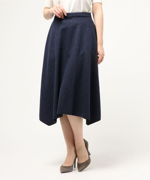 RIVE DROITE(リヴドロワ)の「リバーシブルイレヘムスカート(スカート・レディース・グレー/ネイビー・38/36)」の1枚目の写真