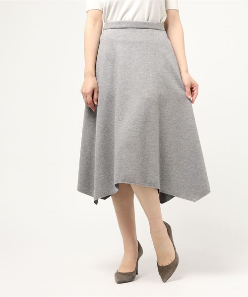 RIVE DROITE(リヴドロワ)の「リバーシブルイレヘムスカート(スカート・レディース・グレー/ネイビー・38/36)」の2枚目の写真