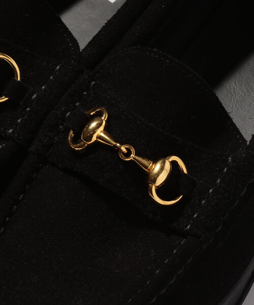 MANEBU（マネブ）の「###【別注】 ＜MANEBU＞ BITCH SUEDE LTR/ローファー ◇：（ローファー・メンズ・ブラック/ワインレッド/レッド・43/41/40/42）」の11枚目の写真