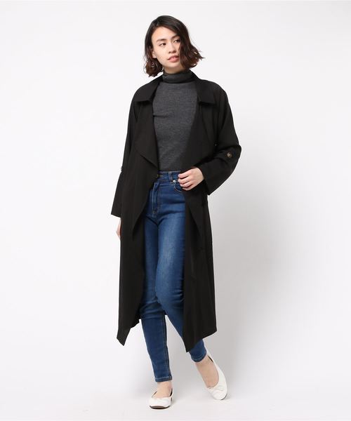 CADBURY（キャドバリー）の「ﾃﾛﾝﾁｺｰﾄ（トレンチコート・レディース・ベージュ/グリーン/ブラック・FREE）」の11枚目の写真