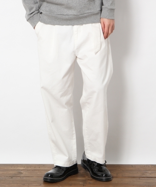 RAGEBLUE（レイジブルー）の「ベルテッドチノワイドパンツ/783947（チノパンツ・メンズ・ホワイト/ベージュ/ネイビー/オリーブ/ライトブラウン・LARGE/MEDIUM/SMALL）」の2枚目の写真
