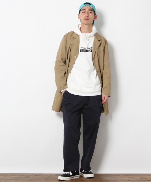 RAGEBLUE（レイジブルー）の「ベルテッドチノワイドパンツ/783947（チノパンツ・メンズ・ホワイト/ベージュ/ネイビー/オリーブ/ライトブラウン・LARGE/MEDIUM/SMALL）」の14枚目の写真