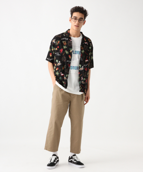 RAGEBLUE（レイジブルー）の「ベルテッドチノワイドパンツ/783947（チノパンツ・メンズ・ホワイト/ベージュ/ネイビー/オリーブ/ライトブラウン・LARGE/MEDIUM/SMALL）」の19枚目の写真